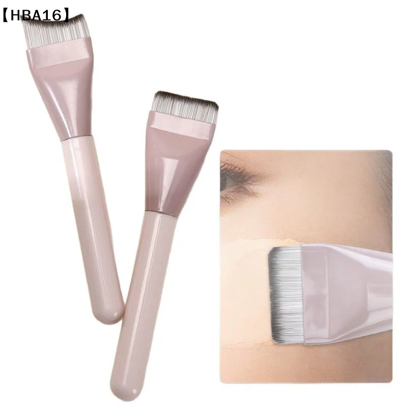 〔HBA16〕Zestaw do makijażu: pędzel do podkładu, paleta, czarna gąbeczka do pudru, narzędzie do mieszania kremu podkładu, narzędzie do makijażu paznokci, kosmetyki do makijażu