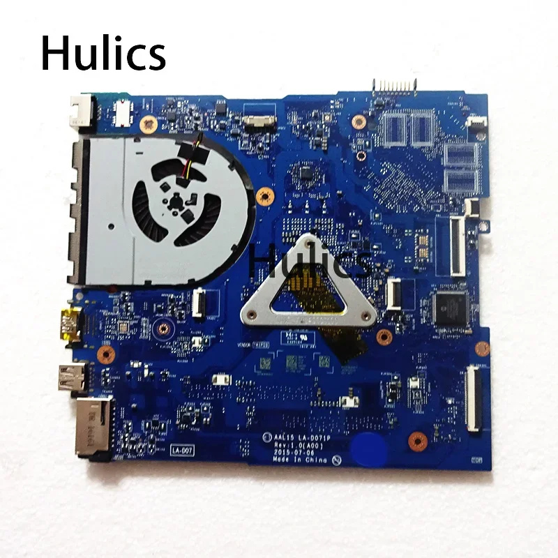 Hulics Used FOR Dell Inspiron 17 5559 Laptop Motherboard LA-D071P Mainboard Sixth Generation I3 CPU MAIN Board Heatsink