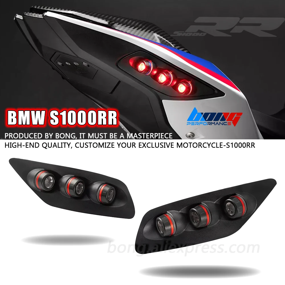 S1000RR Motorcycle In-Tail LED Integrated Tail Light For BMW S1000RR 2019 2020 2021 2022 S 1000 RR LED Turn Signal Light