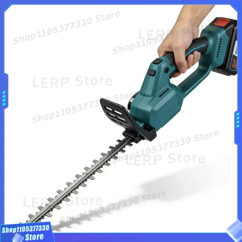 21V Cordless Hedge Trimmer Industrial Electric Handheld Long Pole Mini Tool for Garden Flowers Holly Care with Lithium