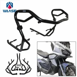 WAASE Front Engine Bumper Guard Frash Stunt Cage Crash Bar Engine Frame Fairing Protector For Honda ADV 160 ADV160 2022-2024