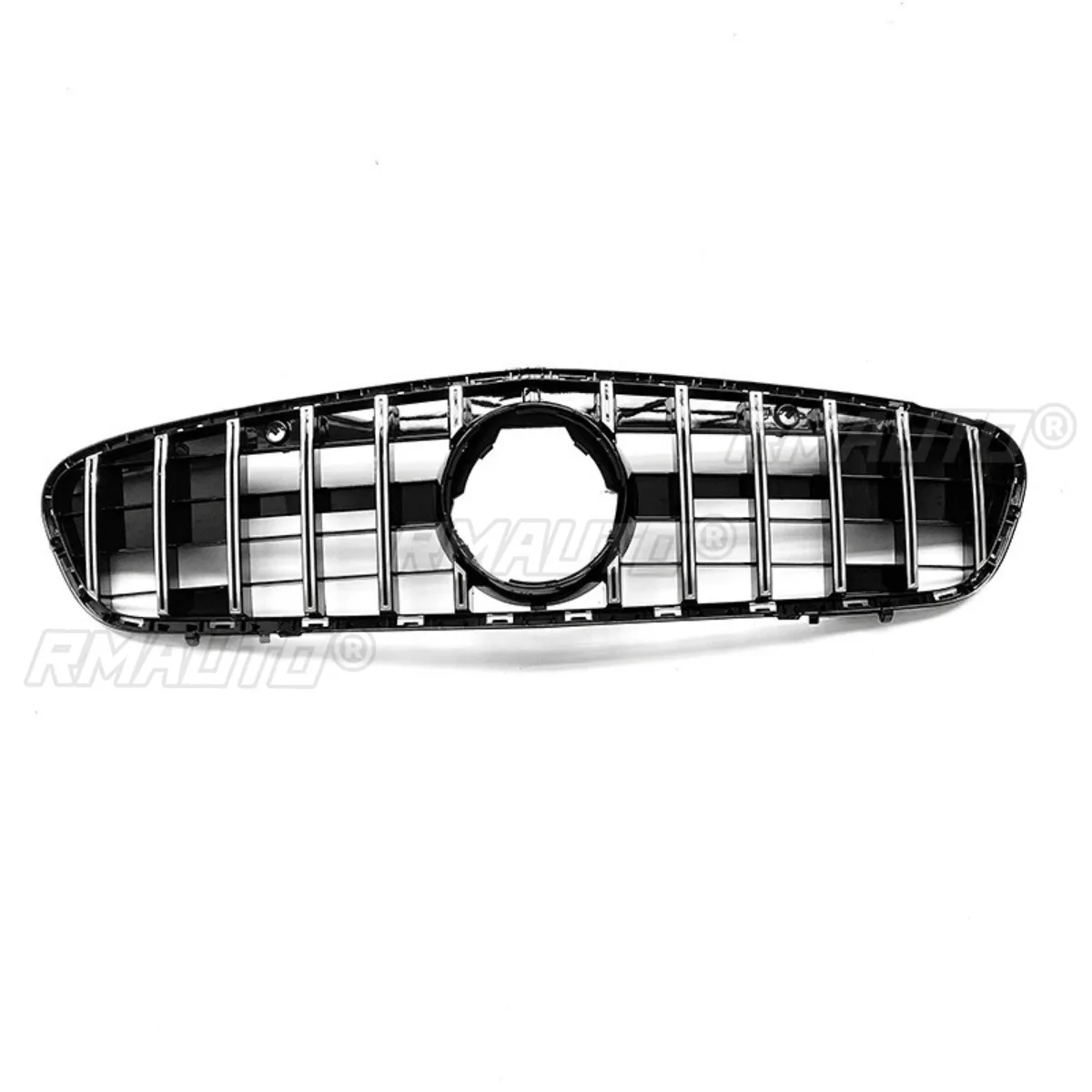 سيارة الوفير شواء شرائط الزخرفية سباق مصبغة GT نمط المصد الأمامي شواء لمرسيدس بنز SL R231 2017-2020 الجزء الخارجي #4