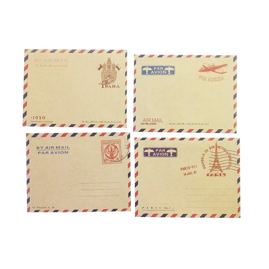 10 Pcs/lot 96*73mm Fashion Cute Mini Stationery Envelope Romantic Style Gift Envelop Mini Greeting Card Postcard Envelops