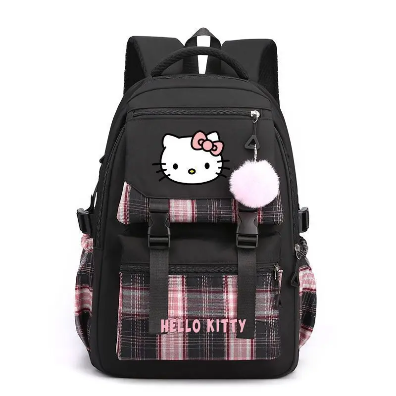 Hello kitty hallo kitty rucksack weiblich japanisch niedlich grundschule junior high school große kapazität schult asche