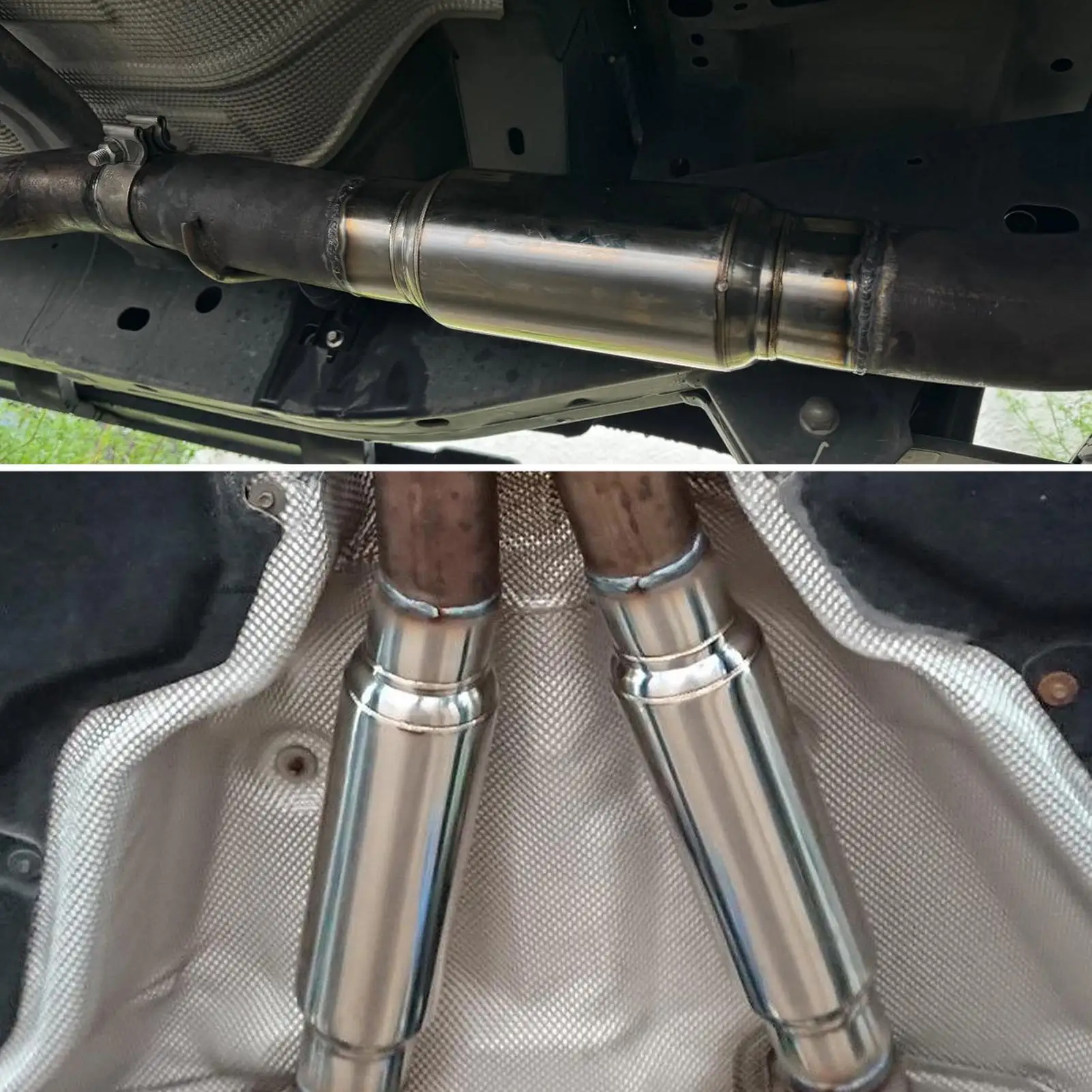

Muffler Exhaust Stainless Steel Car Exhaust Tip Automotive Modification Parts Pipes For Sport Harsh Weather Resistance Reduce