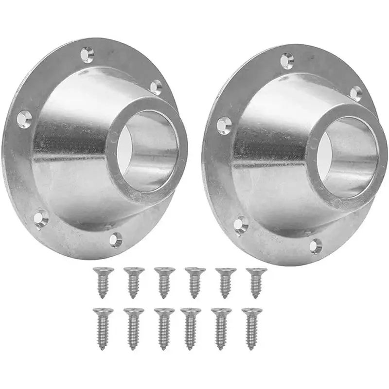 

RV Table Base Aluminum Pedestal Table And Floor Mounting Base With 6 Mounting Holes And Screw Table Fixing Parts
