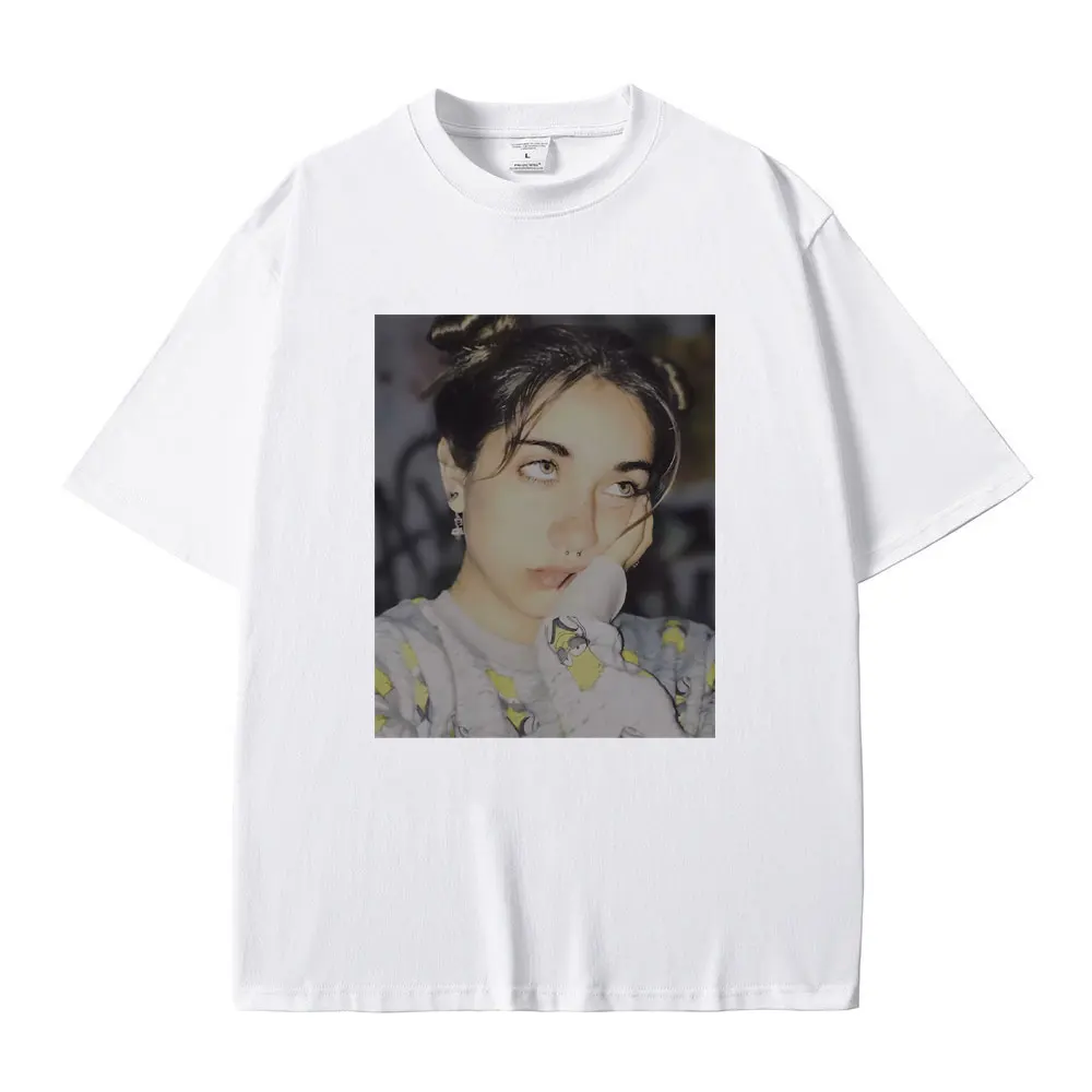 Singer Maria Becerra Graphic T-shirts Men Women Hip Hop Oversized Tshirt Short Sleeve Unisex Fashion Casual T Shirts Streetwear