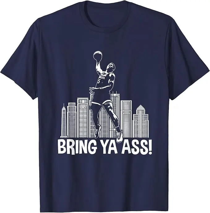 Minnesota 2024 Bring Ya Ass T-Shirt, Y2k Vintage Basketballspieler Grafik-Bekleidung für Damen und Herren, Kurzarm Weiches Baumwoll-T-Shirt – Detail 13