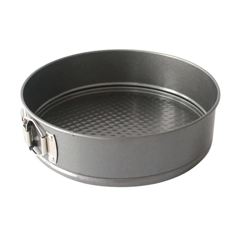 Non-Stick Metal Bake Mould Kitchen Accessories Professional Round Cake Pan Bakeware Removable Bottom Carbon Steel Cakes Molds