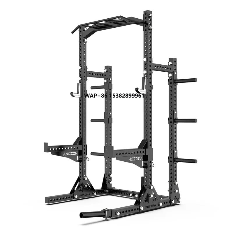 

Squat Rack Home Use Commercial Fitness Gym Equipment Trainer Racks Bodybuilding Half Squat Rack Machine