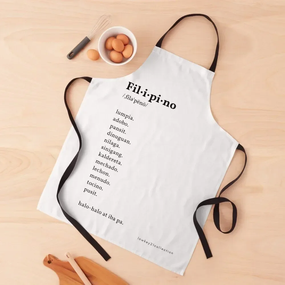 

Filipino at Iba pa Apron For Kitchen Women Things For Kitchen Chef Accessory Apron