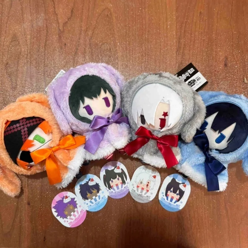 

D.Gray-man Anime Plush Dolls Removable Bunny Cape Stuffed Toys Allen Walker Yu Kanda Lavi Collectible Gifts For Anime Fans