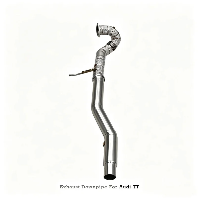 Downpipe for Audi TT MK1 Type 8N 1.8T 1998-2006  Racing Car Exhaust System Stainless Steel Free Flow Pipe