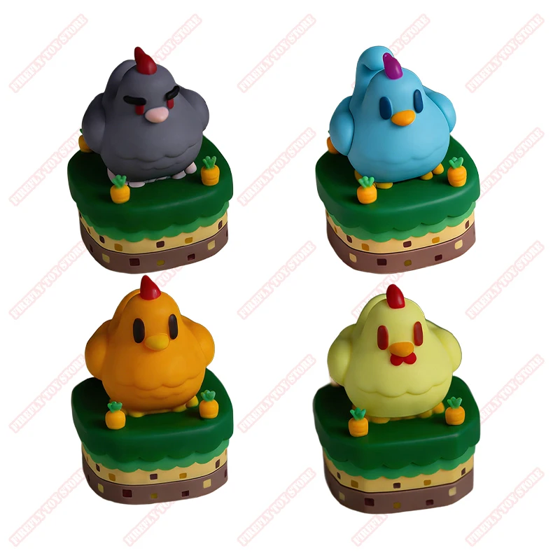 Stardew Valley ACG Animation Comics Game Peripheral Toys Hen ESC Keycap Keyboard Anime Action Model Figure Collection