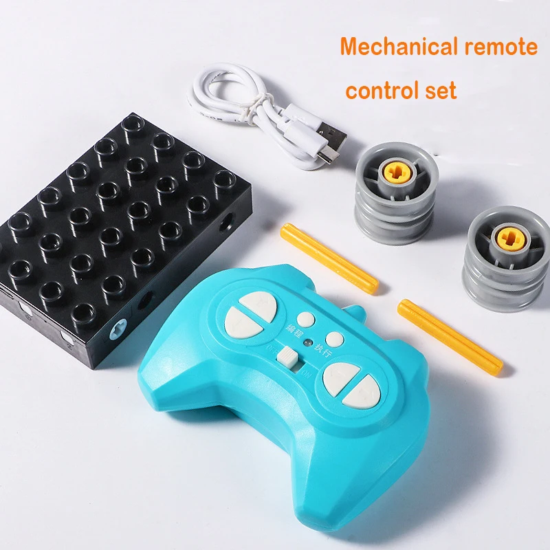 Blocs de construction compatibles Lego 9656 45002, engrenage moteur à grosses particules pour enfants, télécommande, aide pédagogique pour l'éducation scientifique