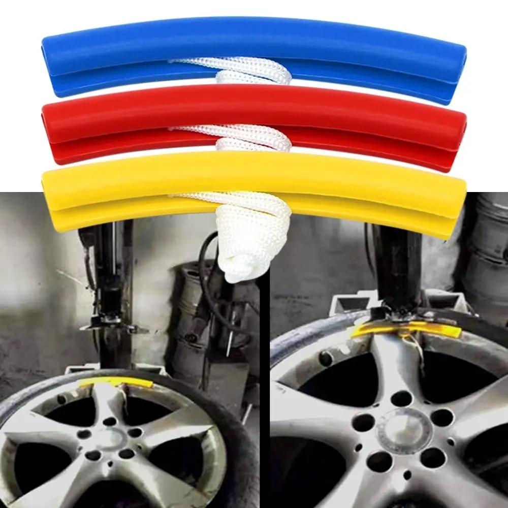 4Pcs Colorful Tyre Wheel Changing Edge Savers Car Motorcycle Wheel Guard Rim Protectors Tire Rim Edge Protection Cover 150x23mm