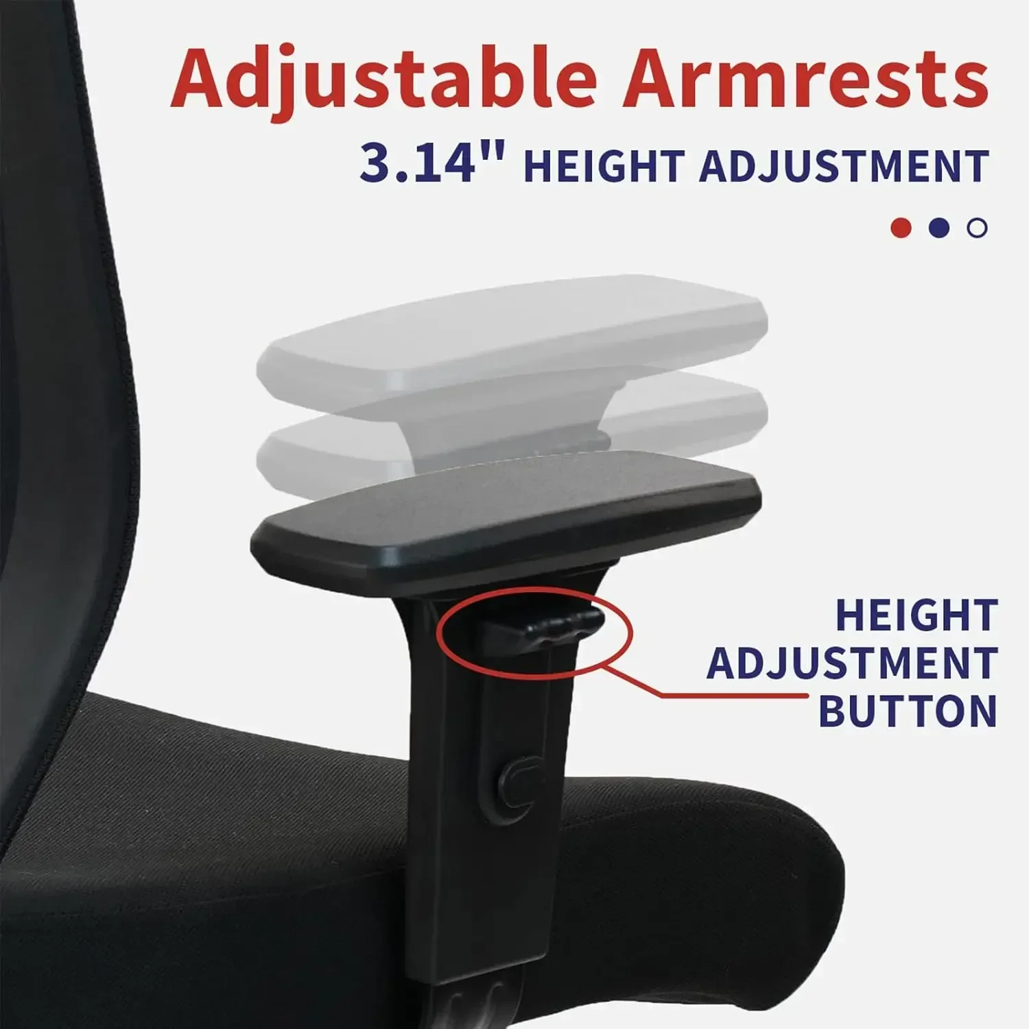 [Best Seller, Buy Now!]Classic Executive Mesh Chair, Ergonomic Mesh Home Office Desk Chairs, Big and Tall Office Chair 400lbs,He