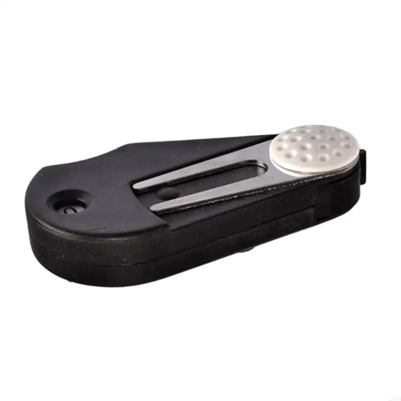 

Multifunctional Golf Green Fork Grooves Cleaner 5 in 1 Folding Golf Divot Repair Tool with Brush Score Counter Easy Use