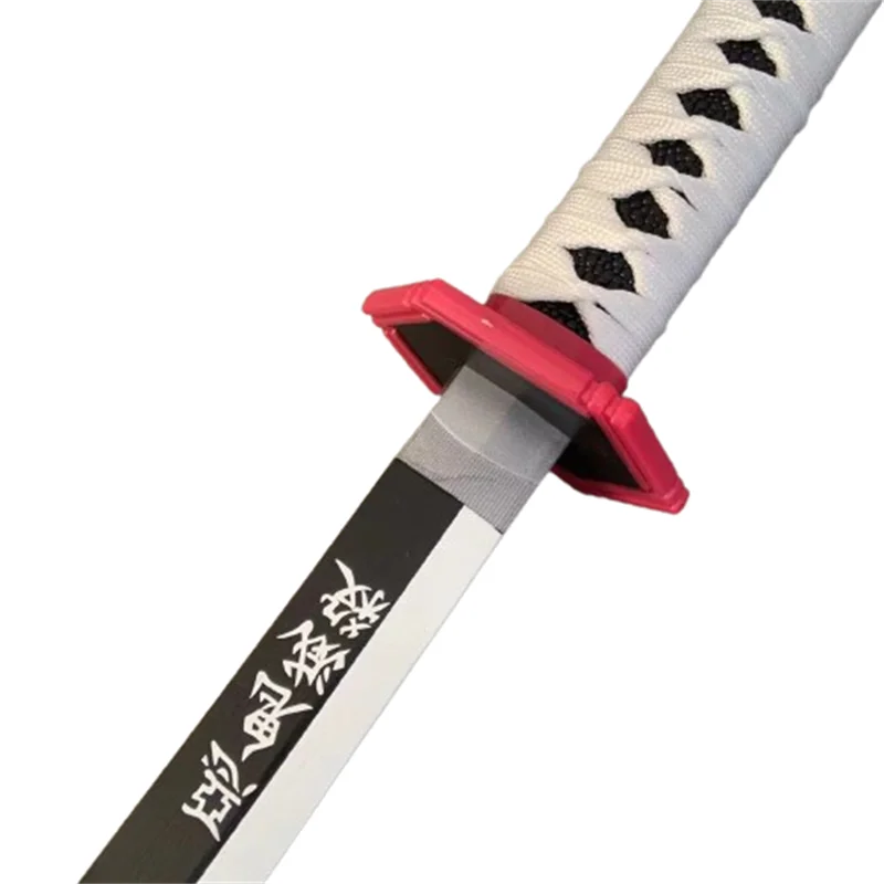 Cosplay Demon Slayer Tomioka Yoshio Bamboo 24inch Assembled Weapon Katana Kimetsu no Yaiba Agatsuma Zenitsu Model Sword 60cm