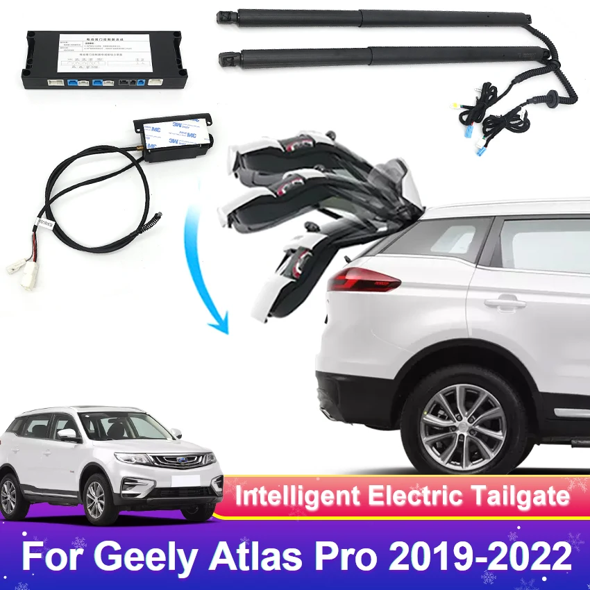 

Для Geely Atlas Pro 2019 + электрическая задняя дверь Управление приводом багажника автомобильный подъемник автоматическое открытие багажника задняя дверь Power Gate