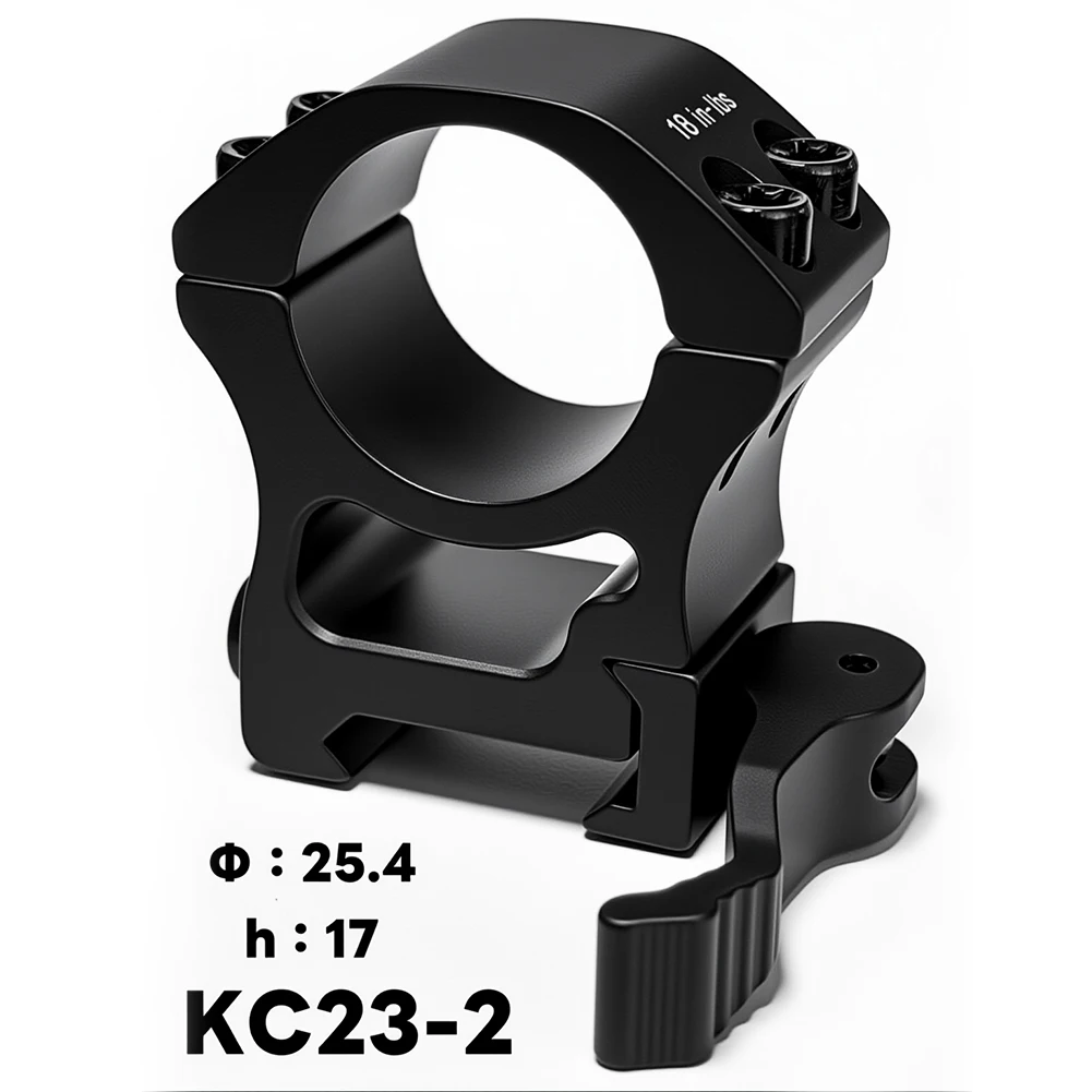 วงแหวนยึดกล้อง UniqueFire ขนาด 1 นิ้ว 25.4 มม. / 30 มม. แบบปลดเร็ว แพ็ค 2 ชิ้น