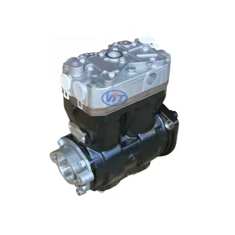 

Em Truck Spare Parts 504308843 Twin Cylinder Air Brake Compressor Use For