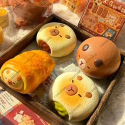 Capybara Pattern Bakery Slow Rising Squishy Toy Cute Pastry Fidget Toys for Kids and Adults ASMR Sensory Toy Stress Relief Gifts