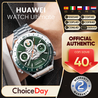 HUAWEI WATCH Ultimate Smartwatch Liquid Metal Sapphire glass 1.5 inch LTPO AMOLED 14 days battery life 100 metrewater resistance