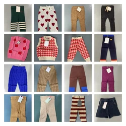 OUYANG&IVAN Special Price Girl Sweater Boy Top for Autumn Winter Children's Cardigan Kid Jumper Pants Girl Skirts