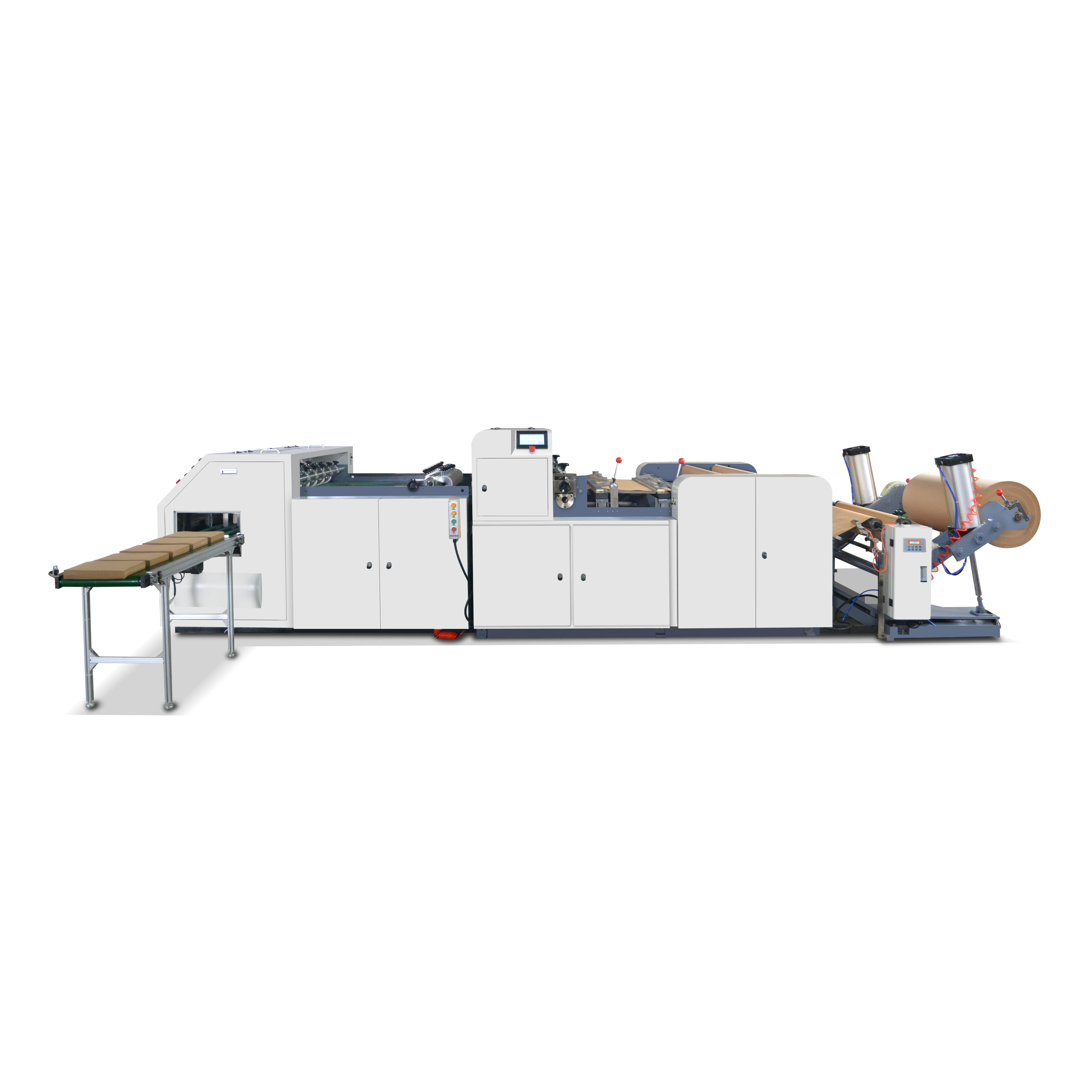 High Speed A4 Paper Cutting Machine Slitter Rewinder Automatic Guillotine Cutter for Roll to Sheet Paper Trimmer Industrial Use