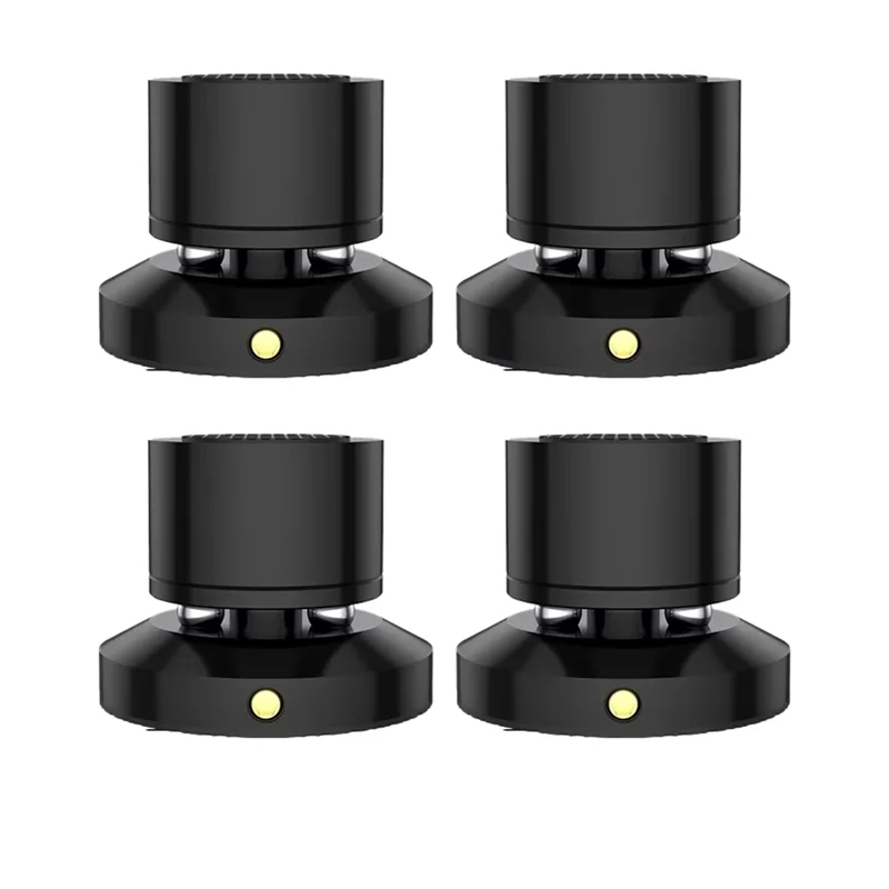 【HOME-TOOLS!】Speaker Stand Isolation Feet 4PCS Lead Alloy Adjustable Tray Pad Shock Absorber Speaker Base Spikes 50X 45Mm