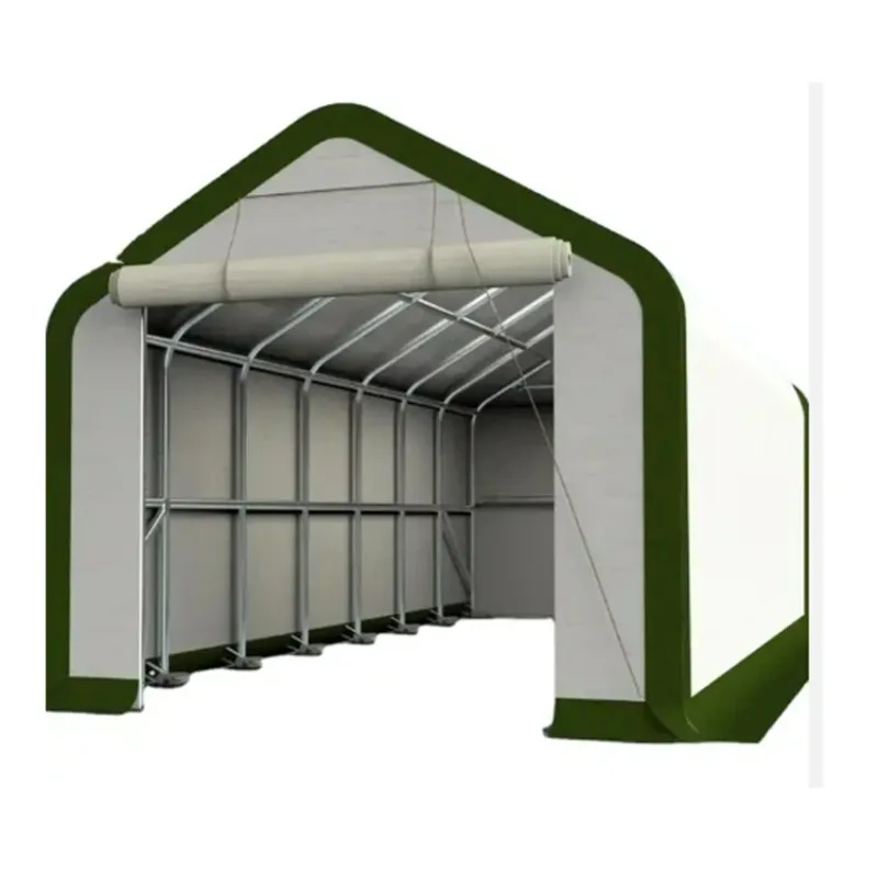 Heavy Duty Galvanized Track Metal Garage Storage Shelter Truck Steel Structure Canopy Tent RV Shed Garage