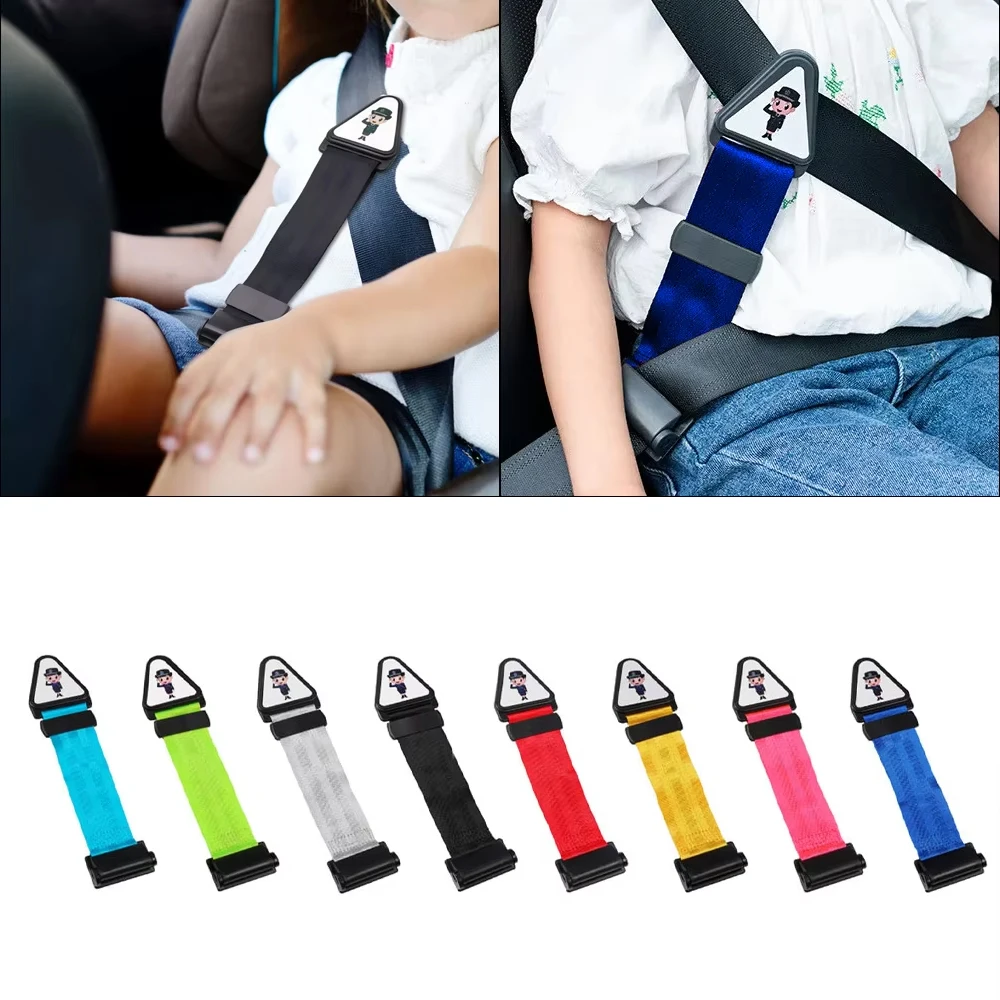 

Car Child Seat Belt Retainer Adjustment And Fixation Anti-stroke Belt Children Shoulder Guard Buckle Seatbelt Adjuster For Kids