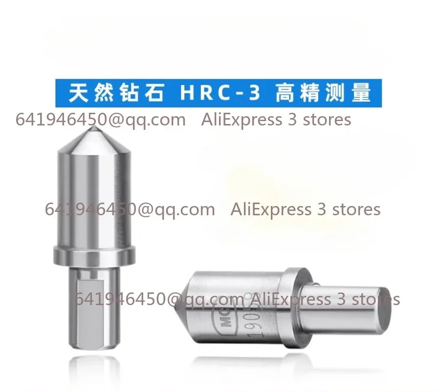 Diamond Rockwell Indenter HRC-3 HRC-2 HV-2/3/5/6 Dureté Testeur 120 Leuven 136 Deg Stylus Tip Brinell Test Accessoires