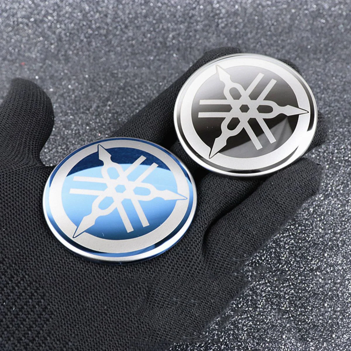 

Stainless Steel Motorcycle Emblem Stickers Suitable for Yamaha 125cc Jog I125 Xuying 125 Fuxi 125 Feizhi 125 Motorcycles