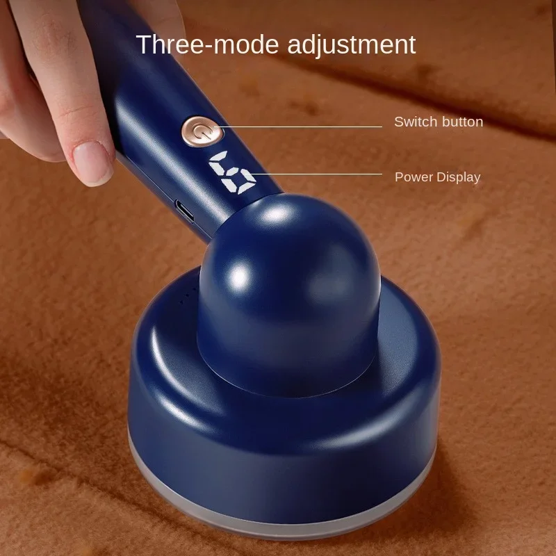 USB قابلة للشحن الوبر الملابس الكرة مزيل ، ماكينة حلاقة النسيج ، الانتهازي مع 3 شفرات الرأس ، 3 تعديل والعتاد