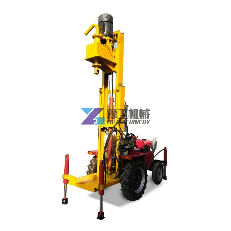 Simple and Easy To Operate Borehole Water Drilling Machine