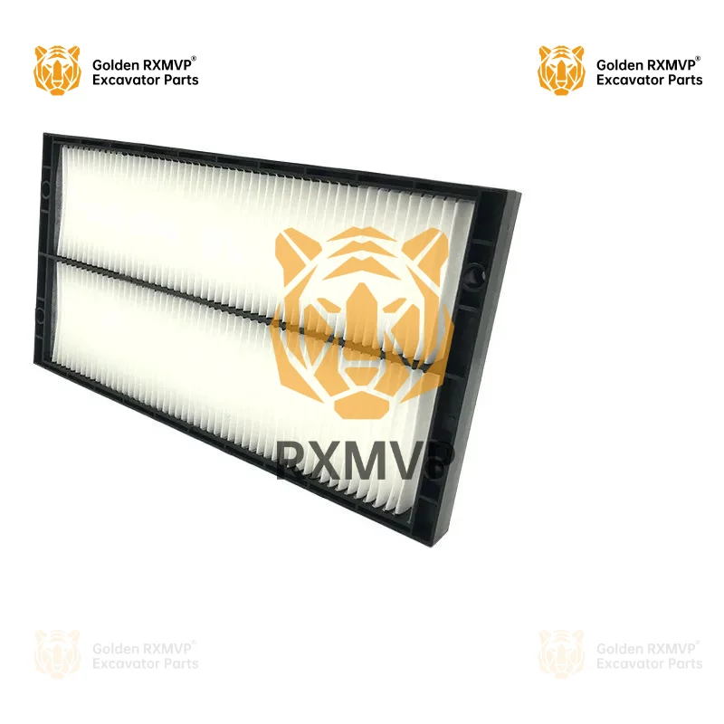 For Hyundai R Hx55 60 75vs New Yanmar Air Conditioning Filter Inner And Outer Mesh Filter Excavator Accessories