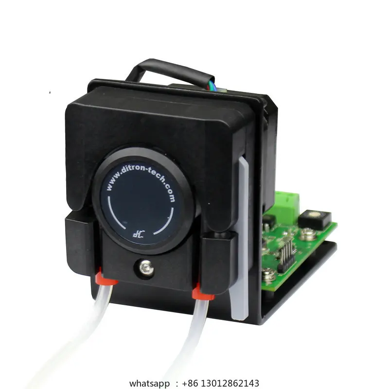 

Micro peristaltic pump 4 or 8 roller stepper motor speed regulation liquid sample loading titration transmission