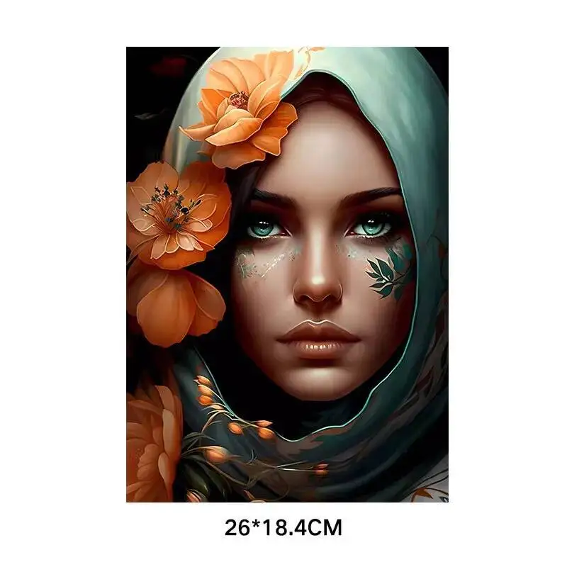 Fashion Art Girls Photos Iron On Transfer Stickers DIY Woman T-shirt Custom Patch Sticker On Clothes Heat Transfer Vinyl