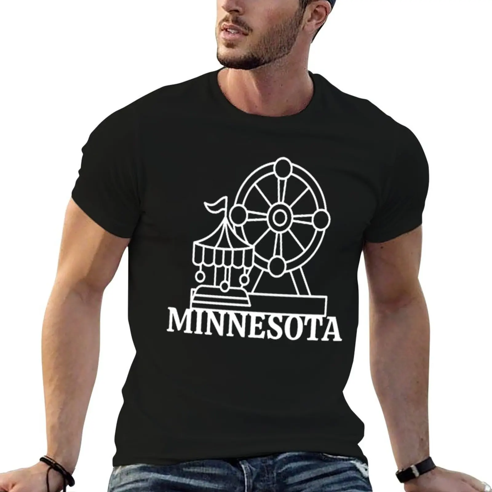 Minnesota state fair are here Tri-blend T-Shirt Thanksgiving Day Tee Top