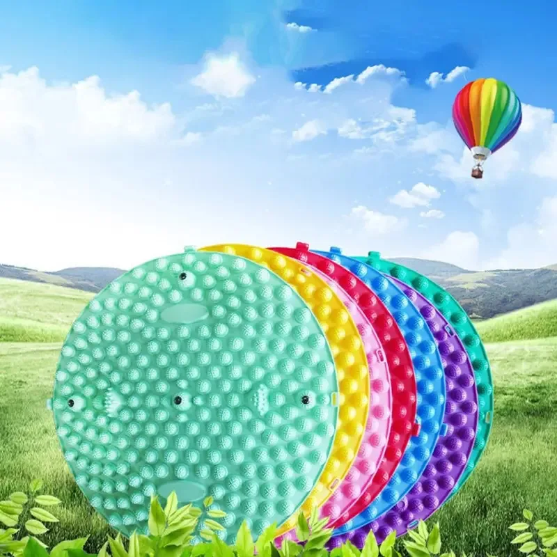 1/2 pezzi durevole morbido silicone tappetino per massaggio ai piedi piede adulto tappetini da corsa ultra-lenti piastra di pressione del piede ispessita