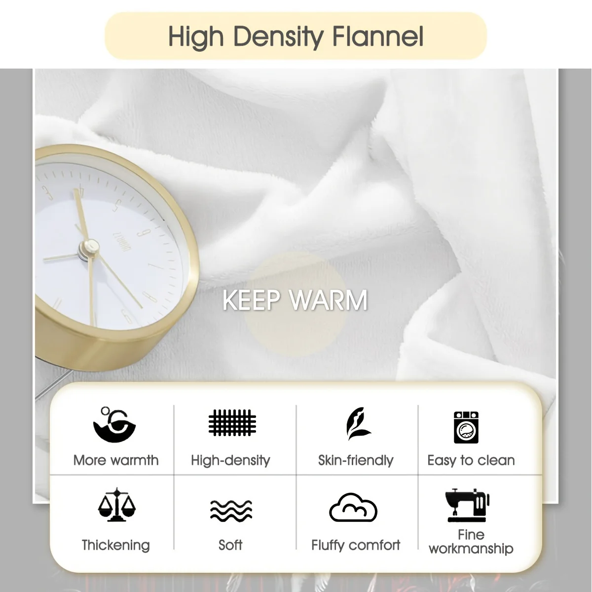 بطانية رمي الجمجمة والملاك المعاصرة ذات الوجهين - بطانية ناعمة من الفلانيل مطبوعة رقمية متعددة الأغراض لجميع المواسم #5