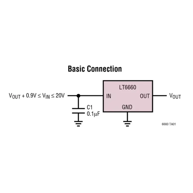 LT6660 LT6660HCDC-3.3 LT6660JCDC-3.3 LT6660KCDC-3.3 - Tiny Micropower Precision Series References in 2mm x 2mm DFN