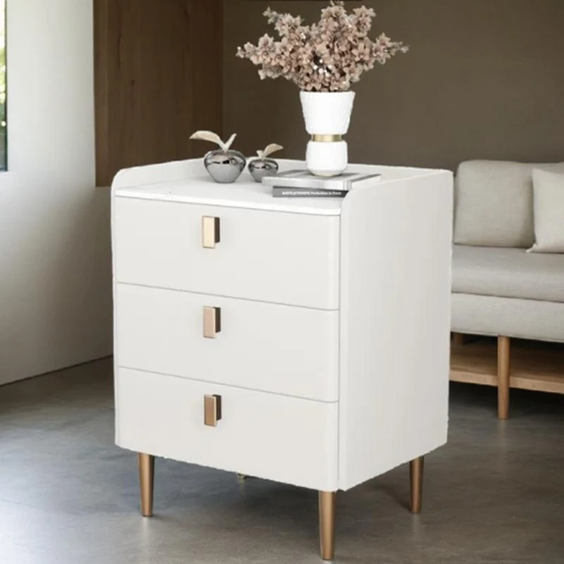 Narrow Bedside Table Wood Nordic Side Bed Room Auxiliary Tables Storage Locker Coffee Cute Mini Floating Nightstand Muebles Desk