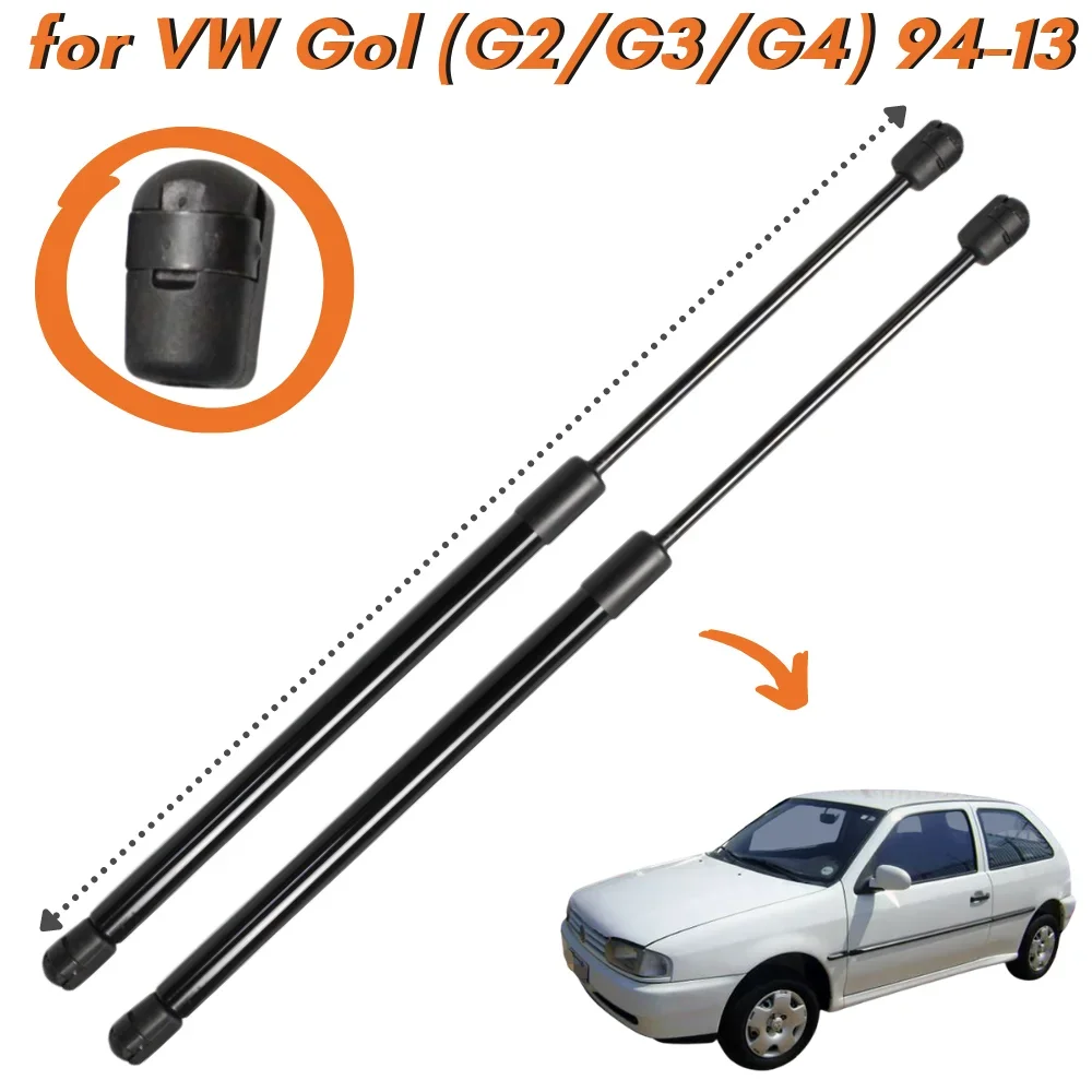 

Qty(2) Front Bonnet Hood Gas Struts Springs Dampers for Volkswagen Gol/Pointer (G2/G3/G4) 1994-2013 Lift Supports Shock Absorber