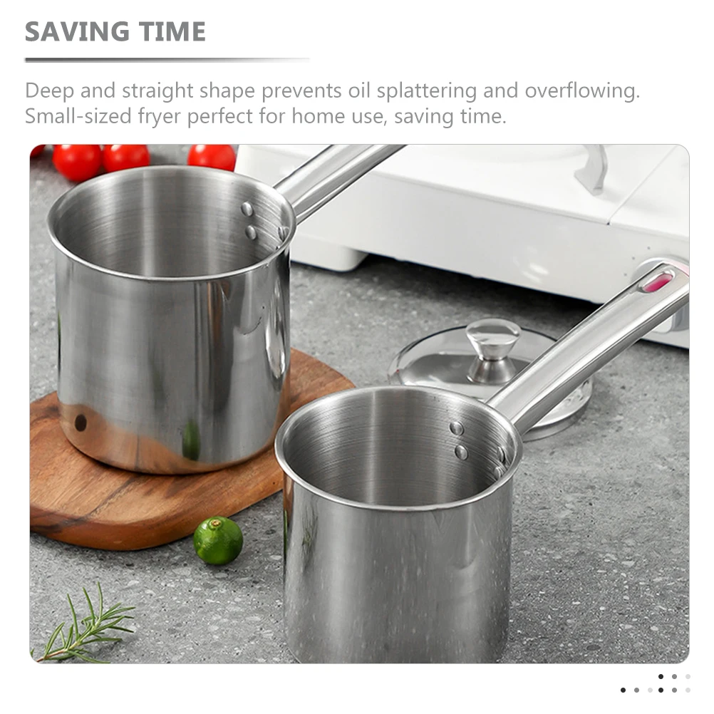 

Household Stainless Steel Filter Fryer Deep Frying Pan Boss with Oil Filtration