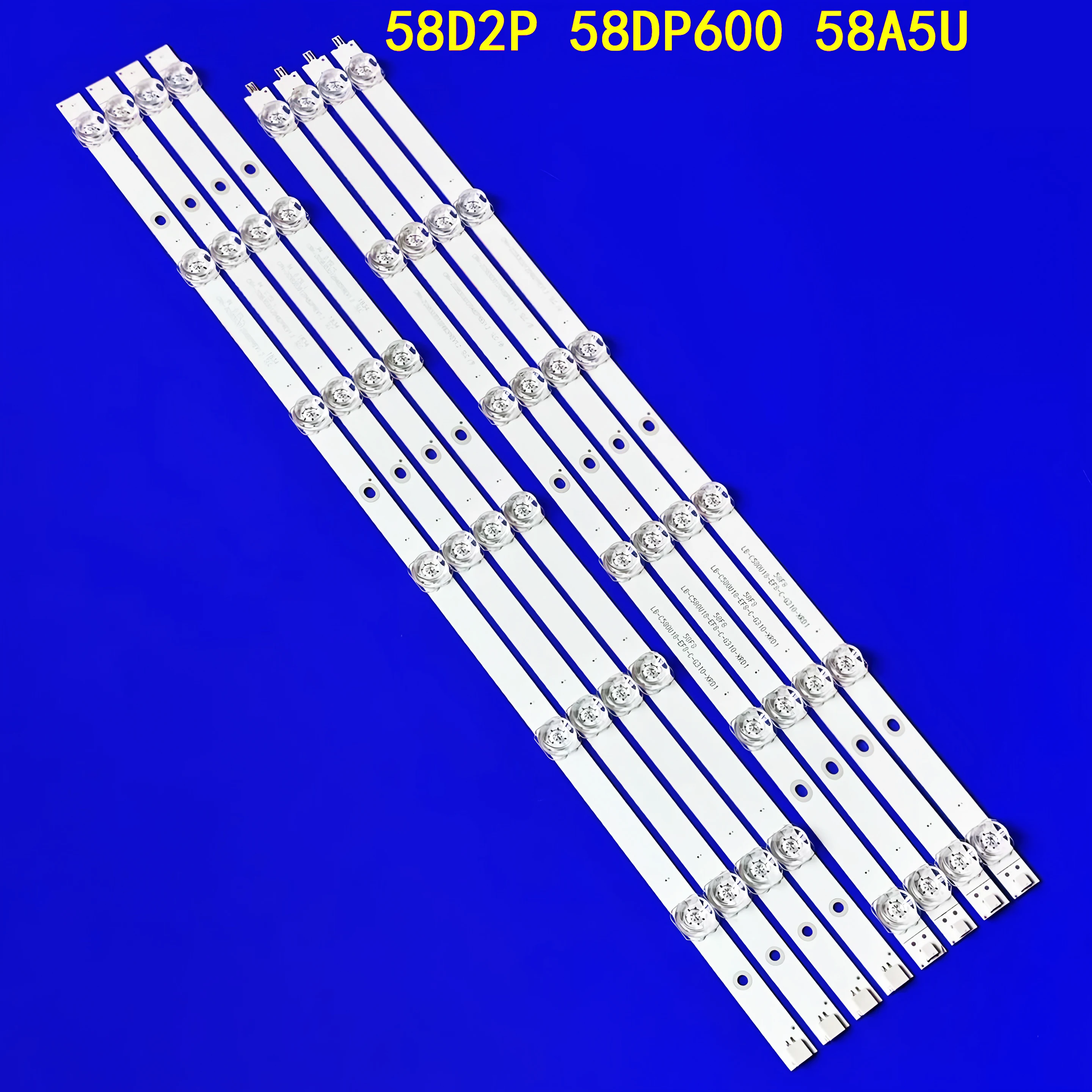 NEW 4PCS LED Backlight Strip For Infocus Im-58us940 Im58us940 IM-58US IM58US At-u58s840 Hkp58uhd6