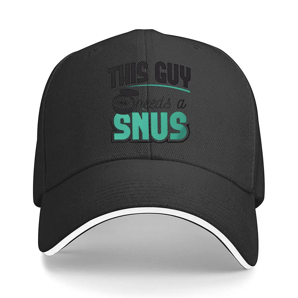 يحتاج هذا الرجل إلى رسومات Snus مع قبعة بيسبول ساندويتش جريئة ومرحة #1
