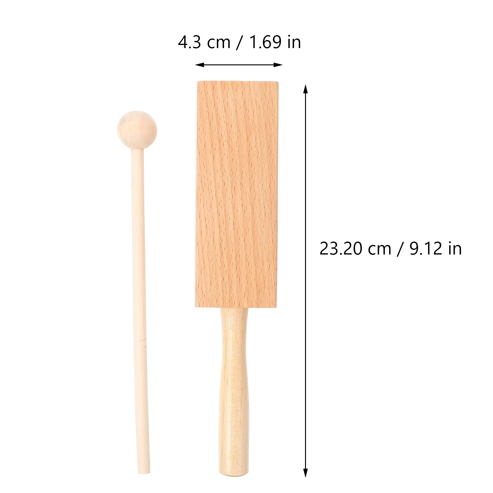 

Wooden Square Buckle Percussion Music Musical Instrument Instruments Child